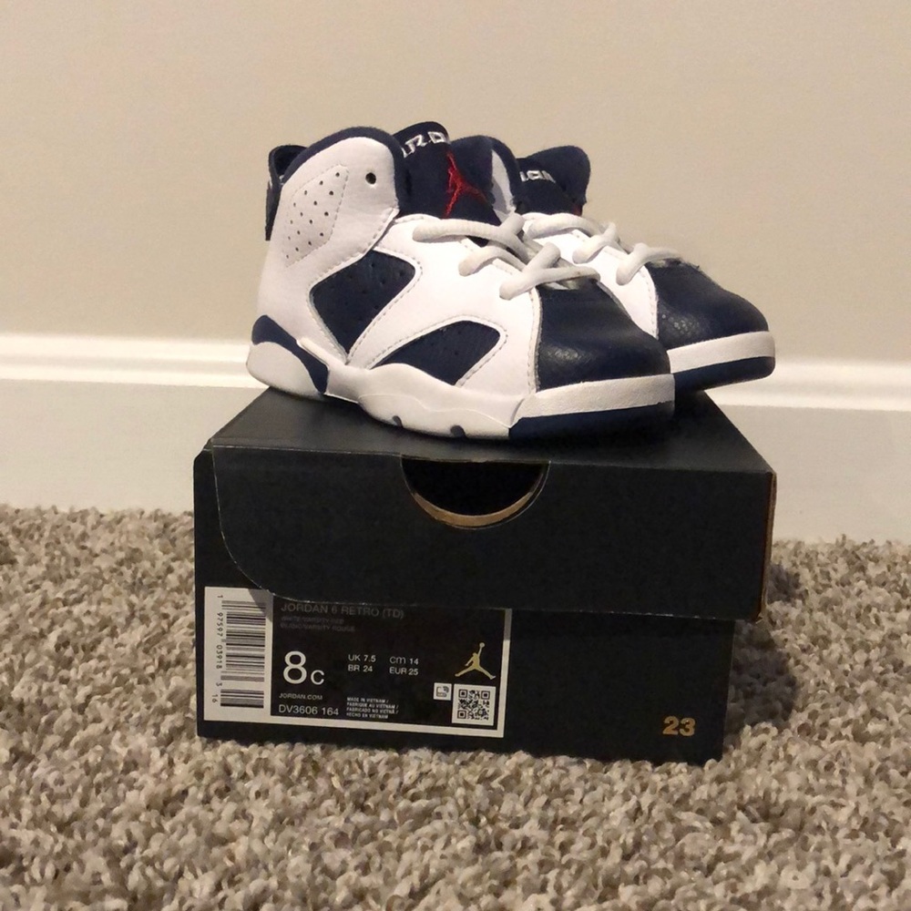 2024 Air Jordan 6 TD “Olympic”